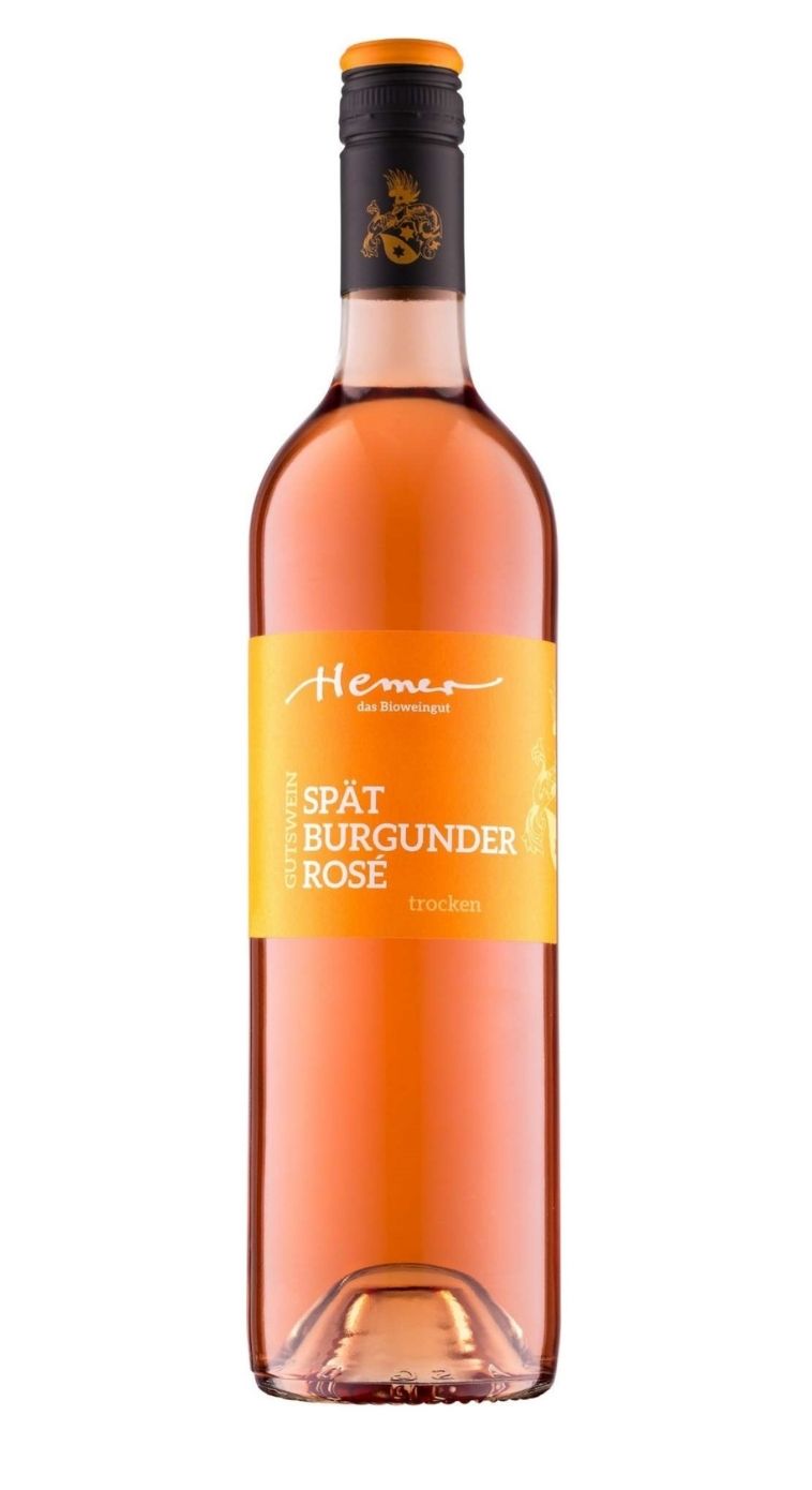 Das Bioweingut Hemer:  Spätburgunder Rosé  Trocken 2021  Økologisk