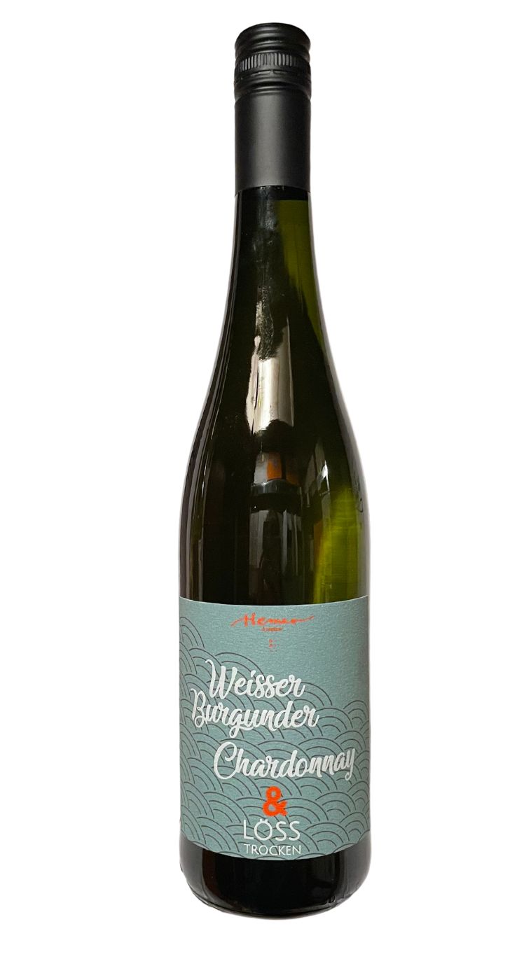 Das Bioweingut Hemer:  Weißer Burgunder & Chardonnay Löss  Trocken 2020  Økologisk
