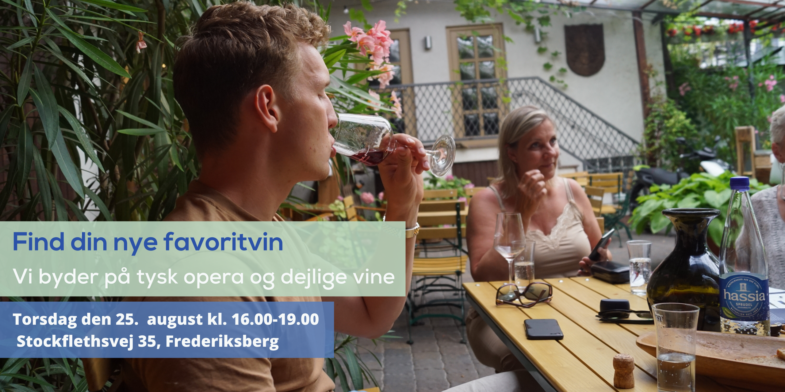 Invitation til vin-arrangement