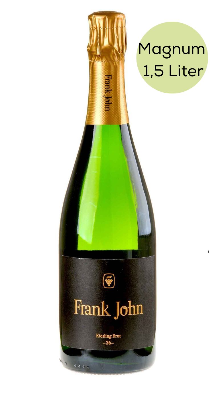 Frank John  Riesling Brut 36  2019  1,5 Liter