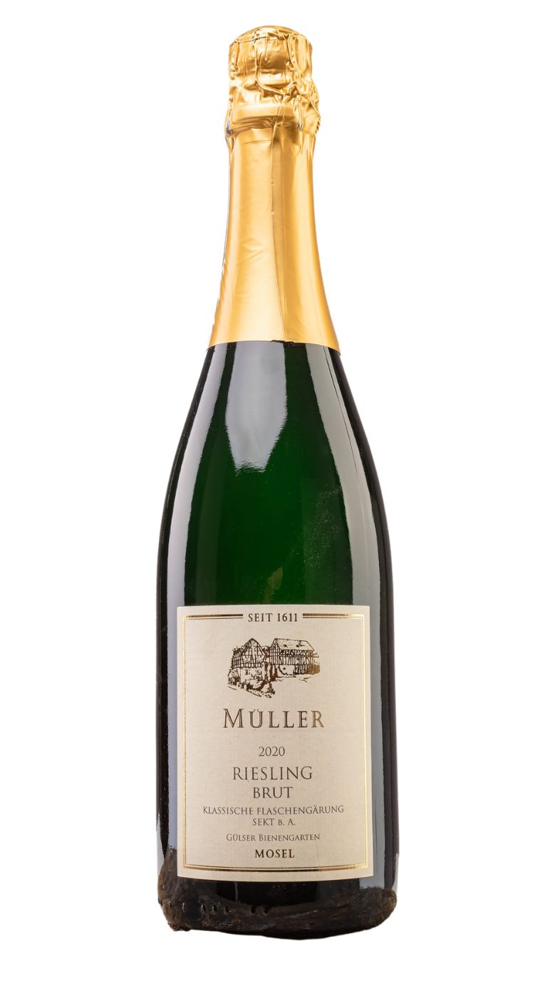 Toni Müller:  Winzersekt Riesling Brut  Gülser Bienengarten 2020