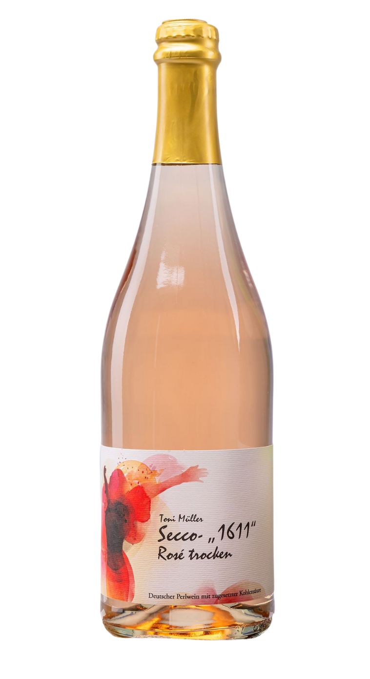 Toni Müller:  Secco Rosé “1611”  Trocken