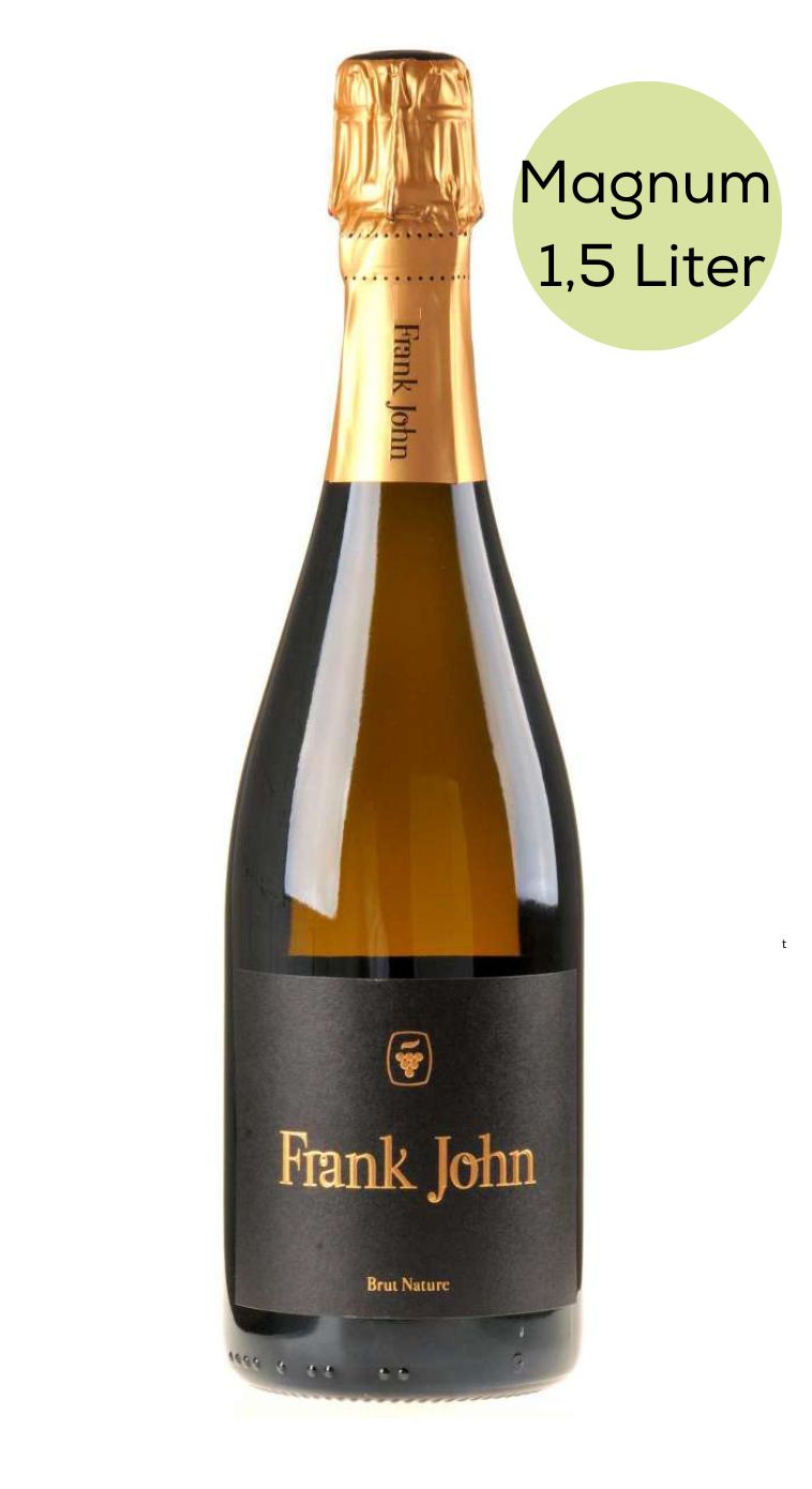 Frank John  Riesling Brut Nature  1,5 Liter