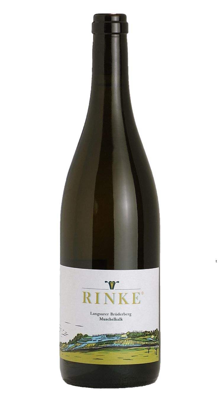 Rinke:  Chardonnay  Langsurer Brüderberg Muschelkalk  Trocken 2018