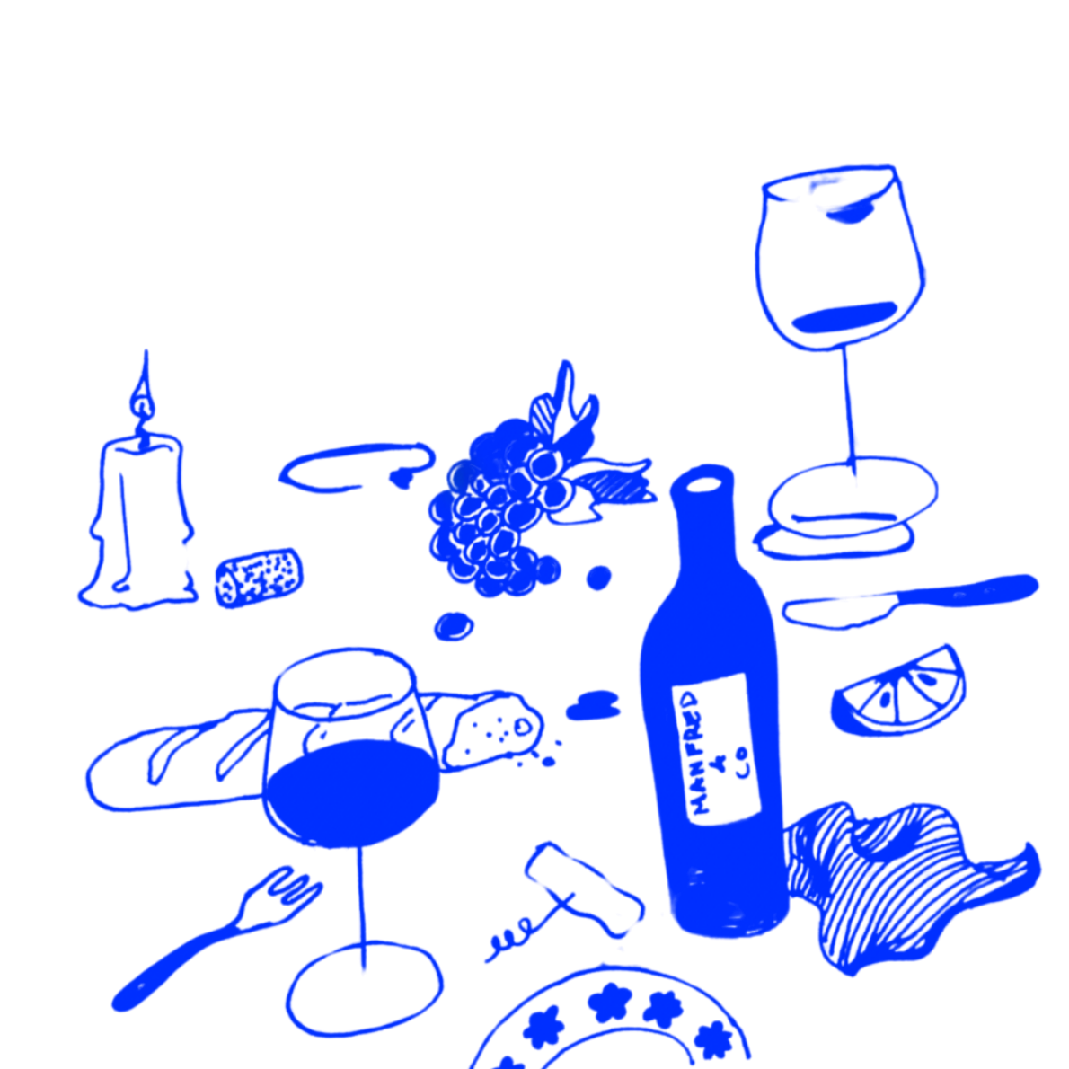 Vin og snack