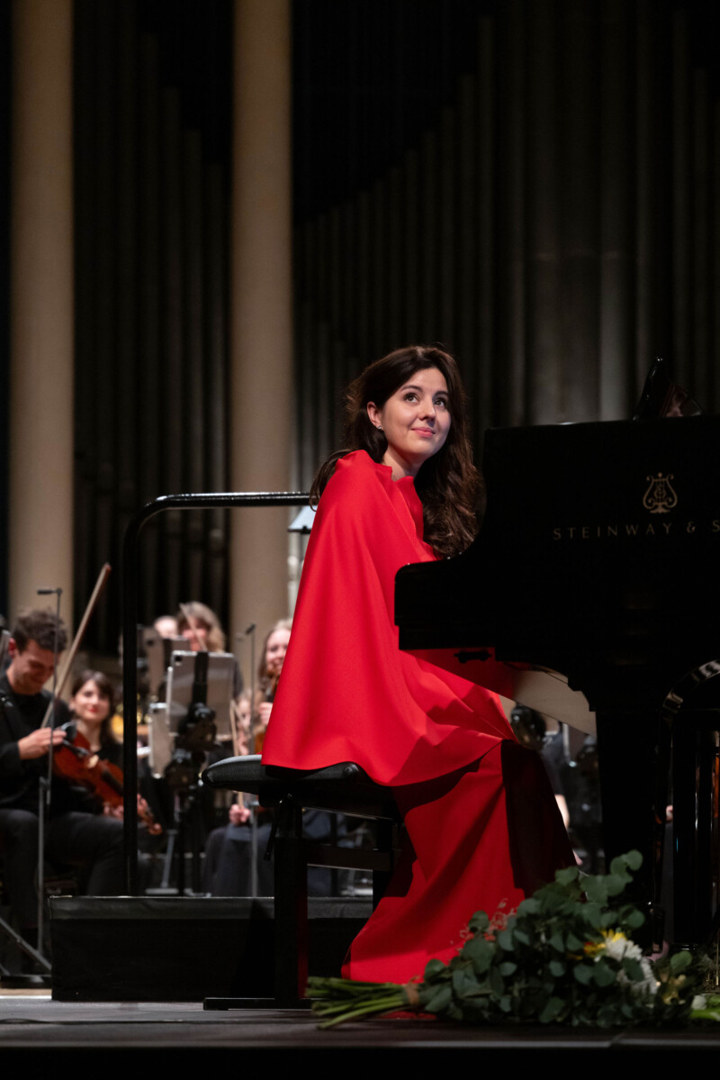Olga Zado am Klavier. Foto: Daniel Wetzel
