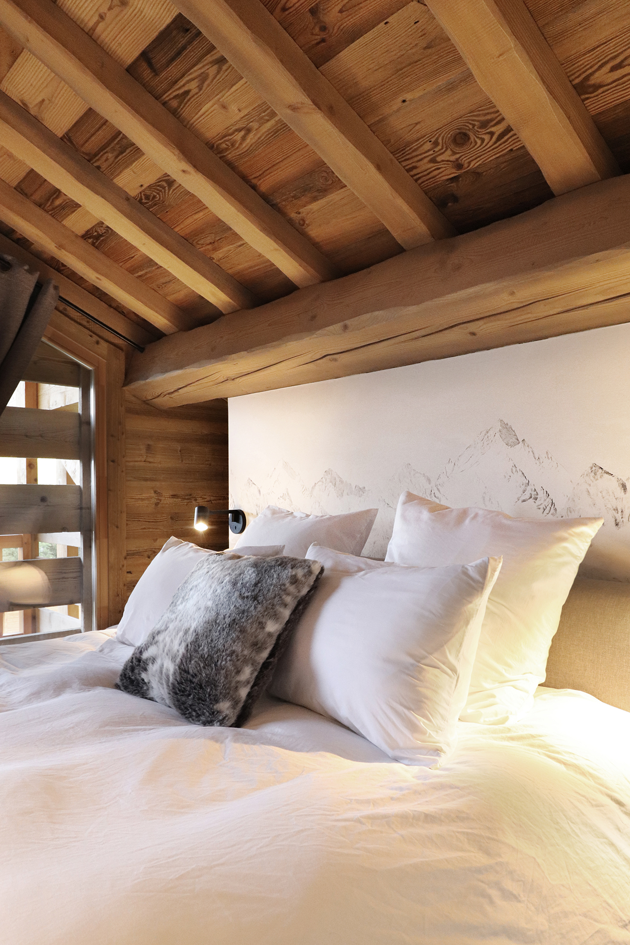 Projet chalet W chambre chalet bois moderne luxe