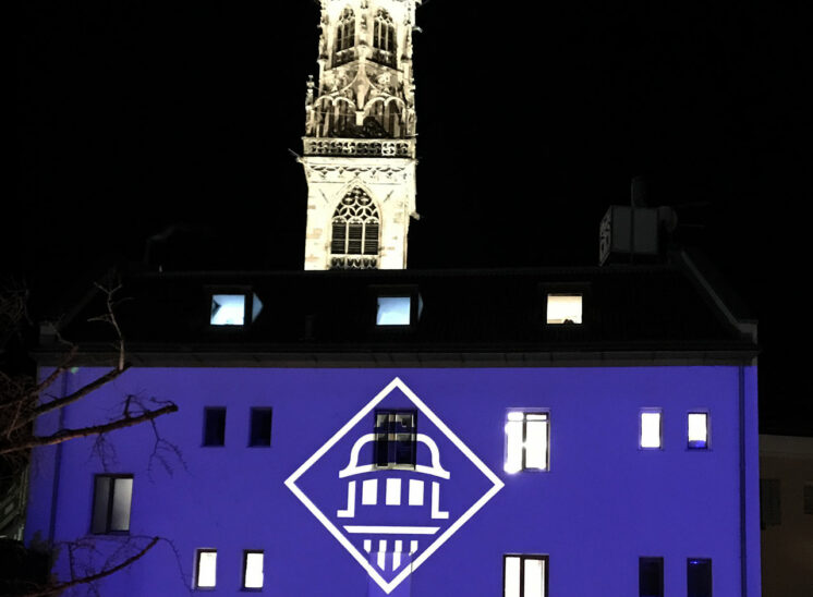 Projection mapping at Palais Campofranco