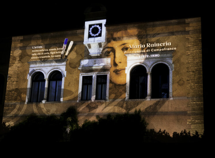 Castel Sallegg wine projection mapping