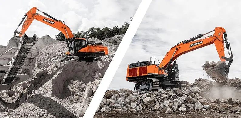 Nuevas máquinas Doosan: conozca la DX800LC-7 y la DX420LC-7