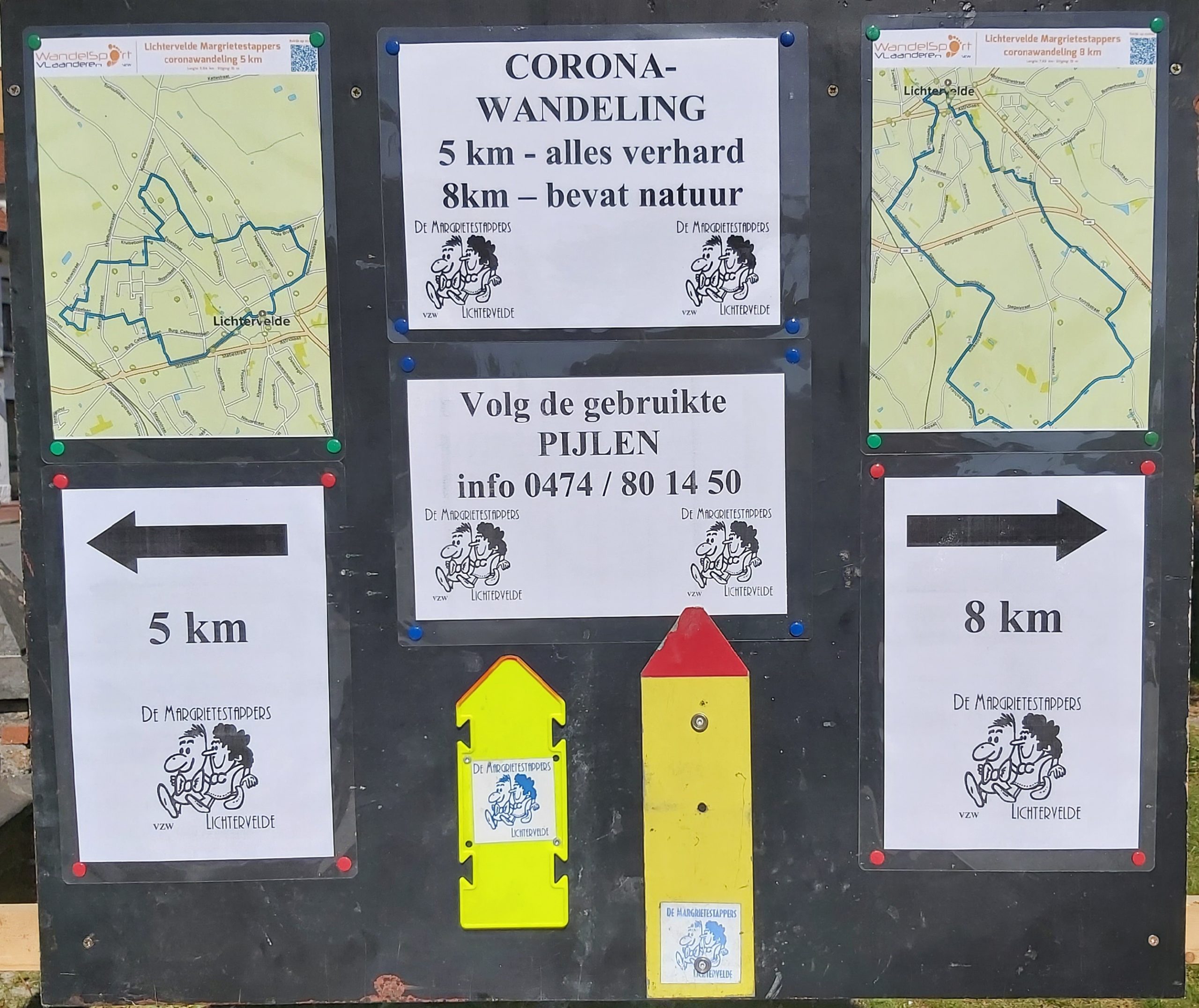 Wandelingen in coronatijd te Lichtervelde (t.e.m. wo 17 juni)