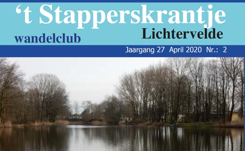 ‘t Stapperskrantje april 2020