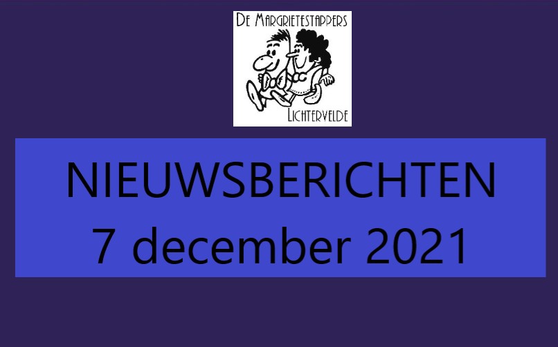 Nieuwsbrief van 7 december 2021