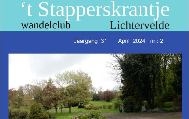 ’t Stapperskrantje april 2024