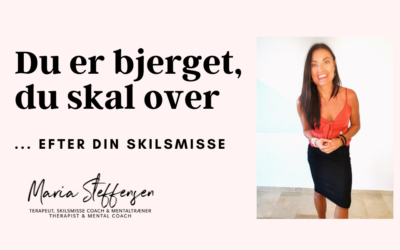 Du er bjerget, du skal over…efter din skilsmisse