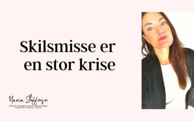 Skilsmisse er en stor krise