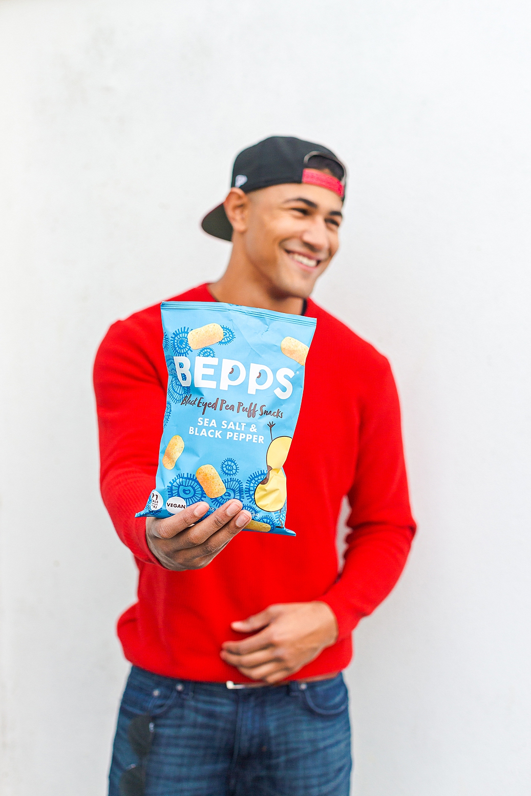 Colourful content creation for Bepps Snacks. Product photography & styling by Marianne Taylor.