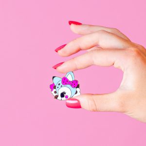 Colourful product photography for Punky Pins by Marianne Taylor.