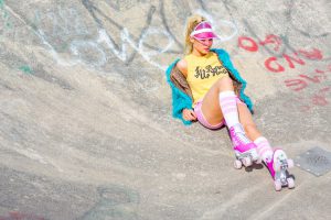 Colourful skate lifestyle photography and styling by Marianne Taylor.