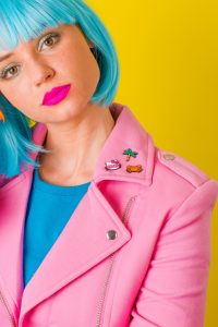 Colourful content creation for Punky Pins. Product photography & styling by Marianne Taylor.