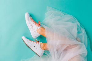 Colourful content creation for Wedding Converse. Product photography & styling by Marianne Taylor.