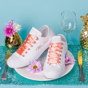 Colourful content creation for Wedding Converse. Product photography & styling by Marianne Taylor.