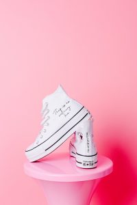 Product and lifestyle photography & content creation for Wedding Converse. Product photography & styling by Marianne Taylor.
