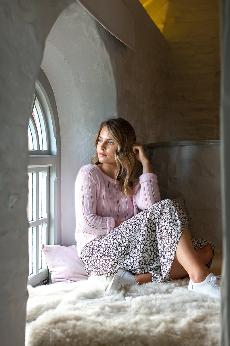 Cornish lifestyle and fashion photography shoot for Jo&Co. Styled lifestyle editorial photography by Marianne Taylor.