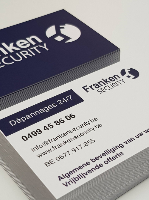 business card franken security