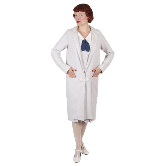 Leinenmantel TEA FOR TWO