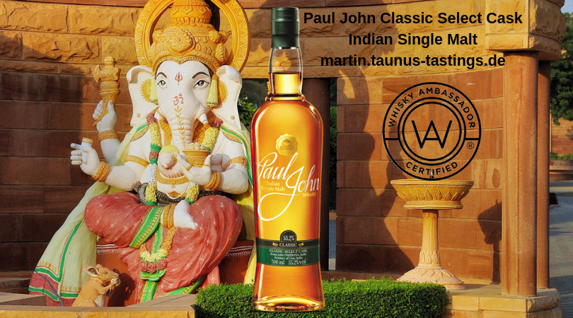 Paul John Classic Select Cask Indian Single Malt