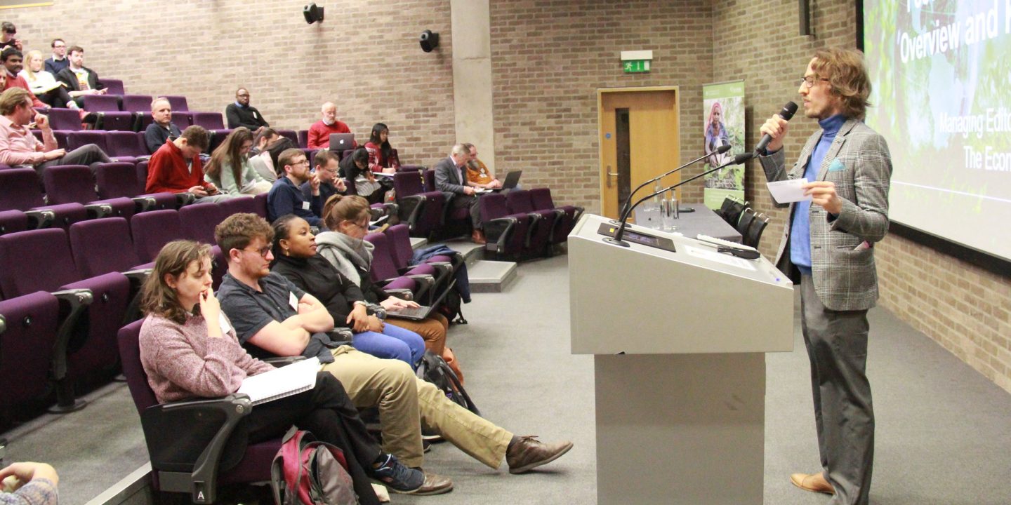 Presenting at the Cambridge Global Food Security Symposium