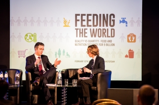 Co-chairing The Economist Events' Feeding the World summit in Amsterdam