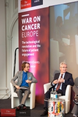 Chairing sessions at War on Cancer Europe in London