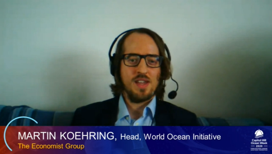 Moderating at Capitol Hill Ocean Week