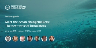 Moderating at the World Ocean Summit Virtual Week