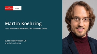 Moderating webinar at Sustainability Week US