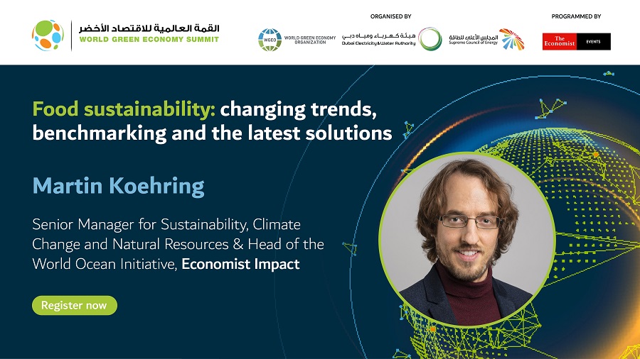 Speaking at World Green Economy Summit