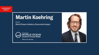 Moderating at World Ocean Summit