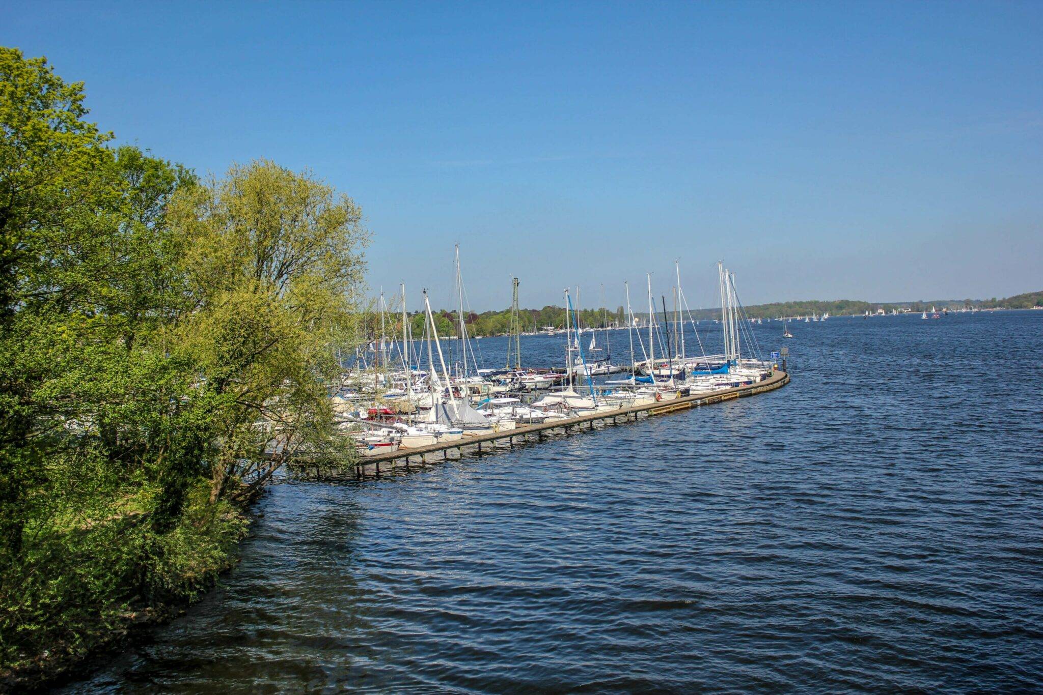 Озеро Ванзее в Берлине — Wannsee Fotos