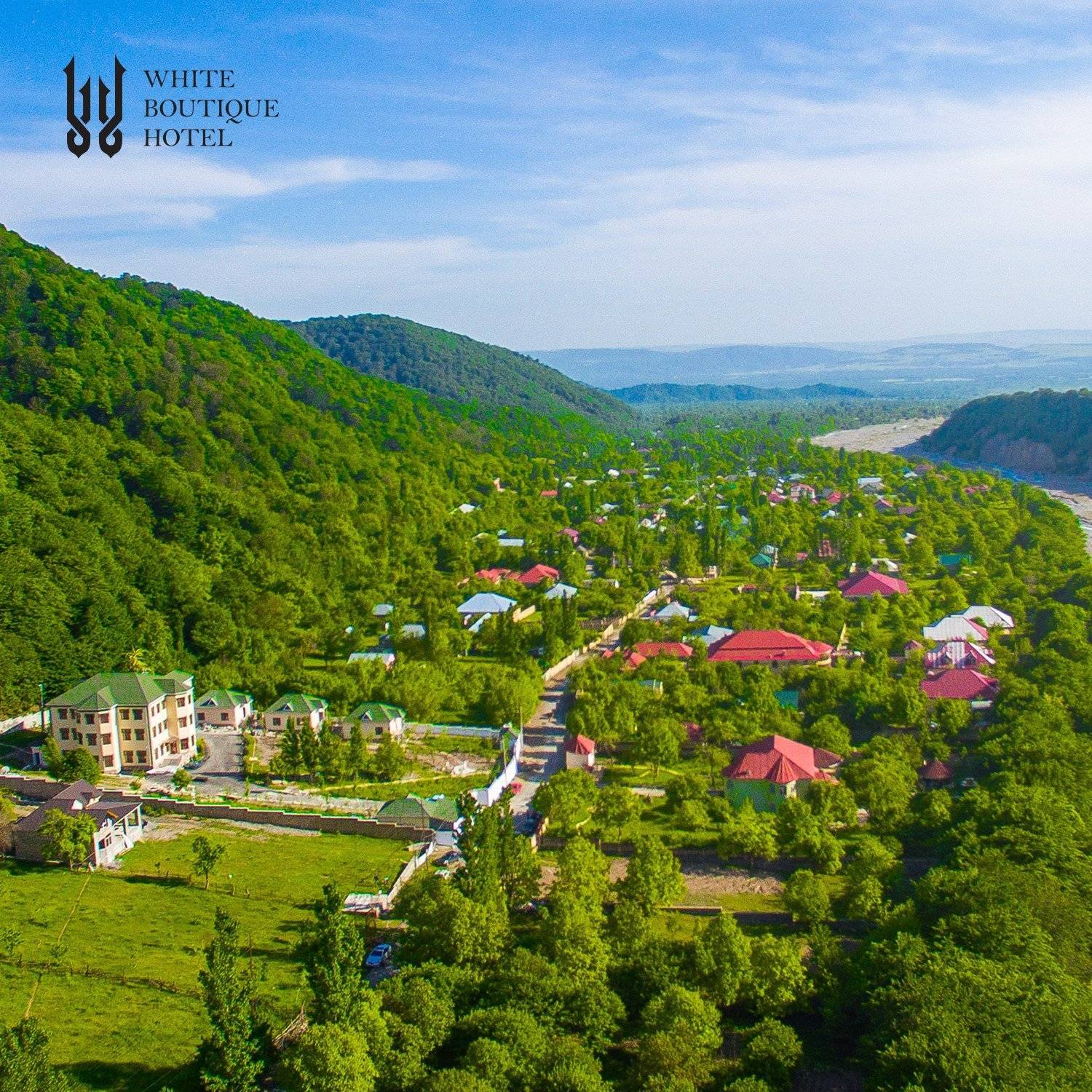 Село Вандам в Азербайджане — Габалинский район