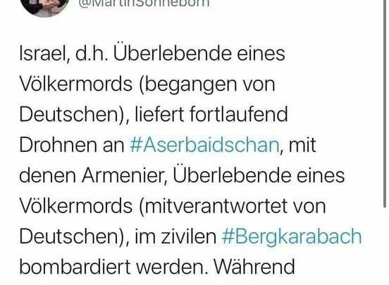 Kommentar zum antisemitischen Post von Martin Sonneborn und Co.