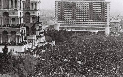 Pogrom in Baku — Schwarzer Januar von Baku