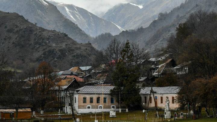 Село Сарыбаш — Одно из высокогорных сел Азербайджана