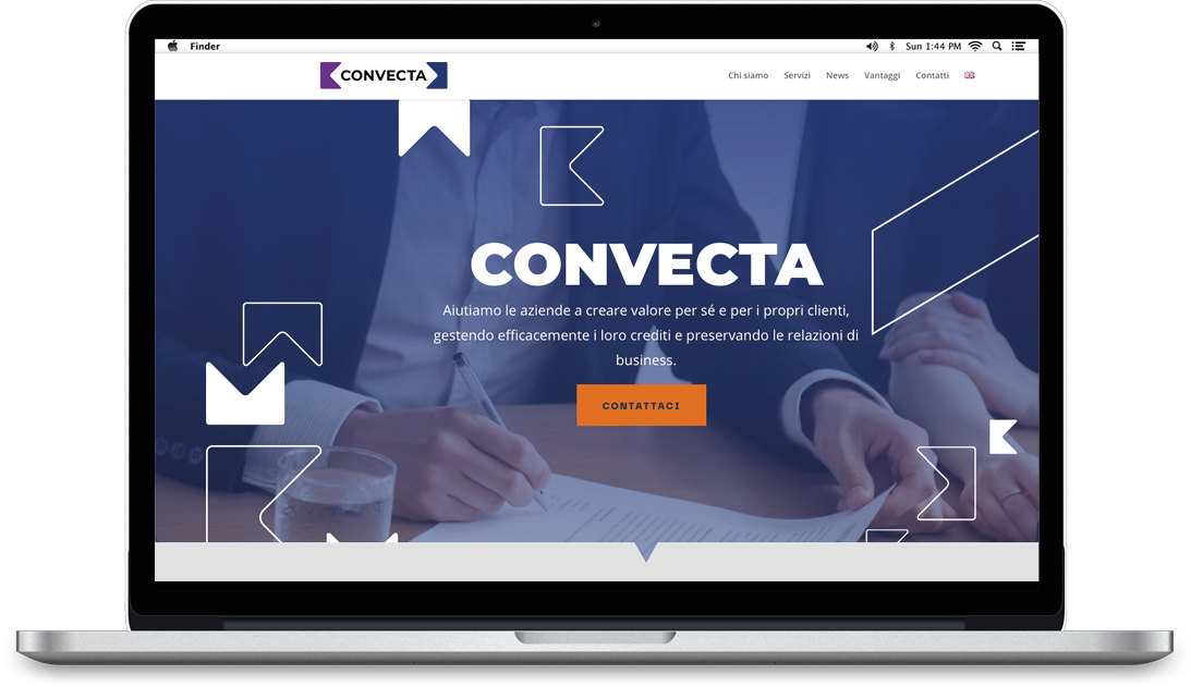 CONVECTA sito desktop