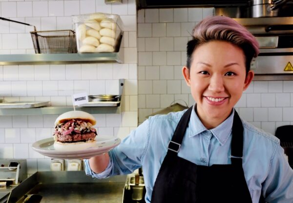 Impossible Foods helt växtbaserade burgare