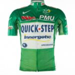 Groene wielertrui van Quick Step