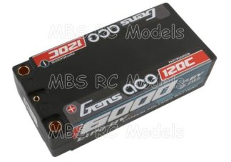 Gens ace 2S 6000mAh 120C 7.6V HV HC-65