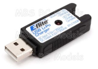 E-flite 1S USB-laddare