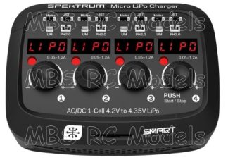Spektrum S44 4 x 1S laddare